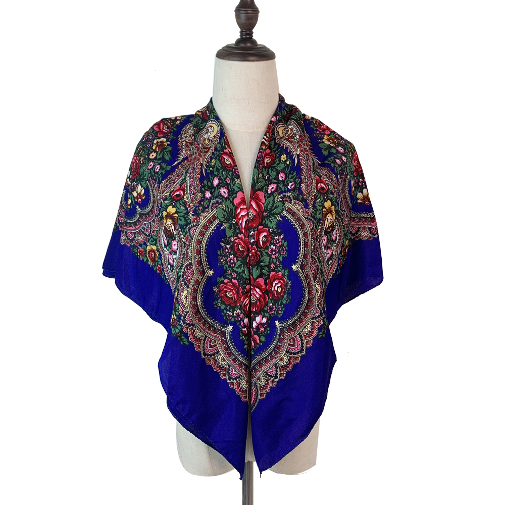 100*100cm Russian Square Scarf - Bandana Cotton recensie en prijs