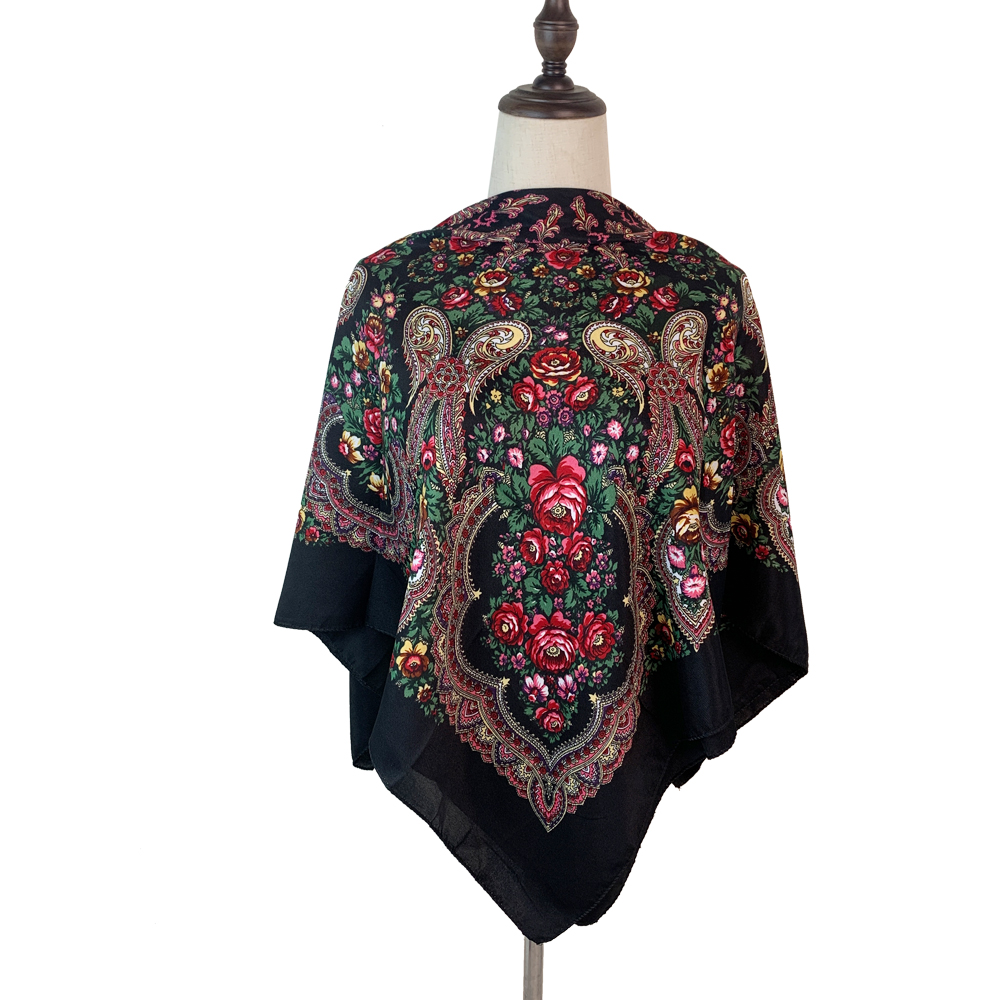 100*100cm Russian Square Scarf - Bandana Cotton recensie en prijs