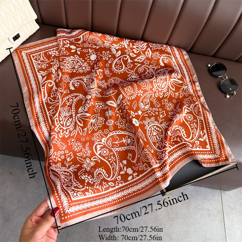 1Pc cashew print fashion silk  - Silk Neck Scarf recensie en prijs