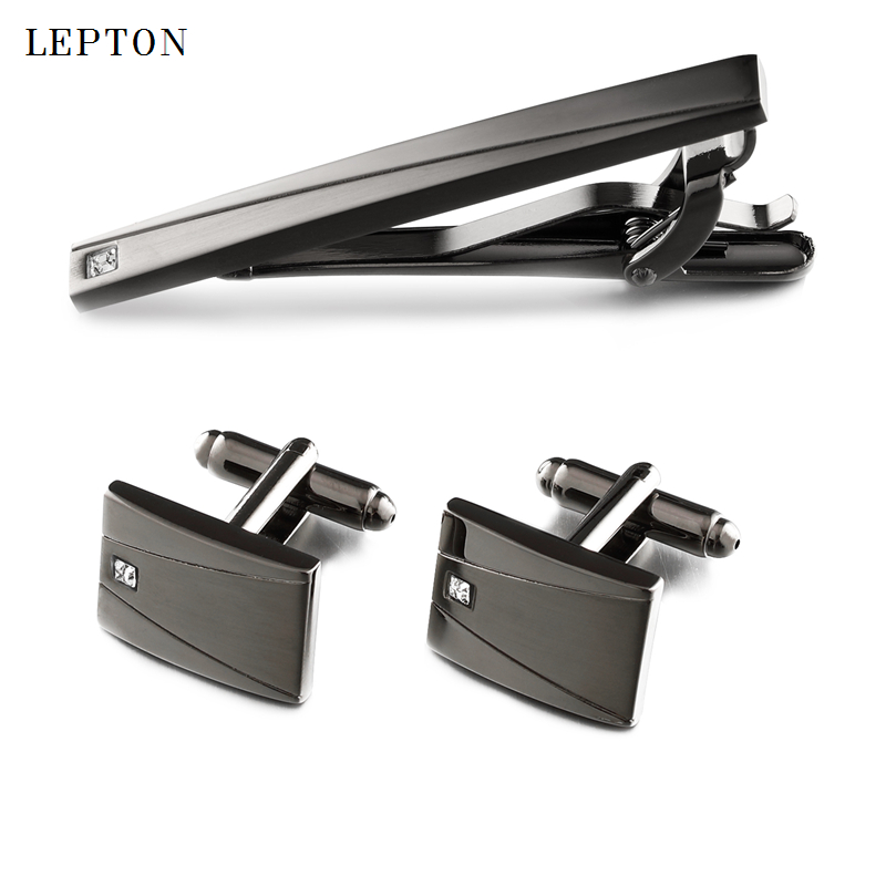 Classic Black Cufflinks & Tie  - Tie Bar Set Gift recensie en prijs