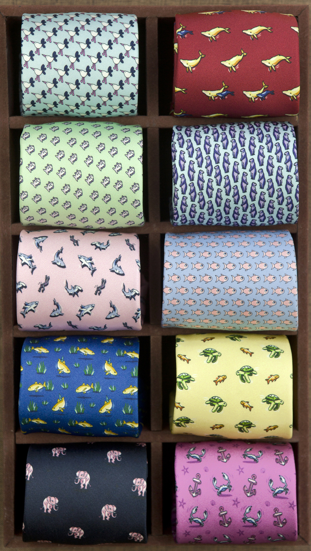 Multicolor Colorful Character  - Skinny Tie Men recensie en prijs