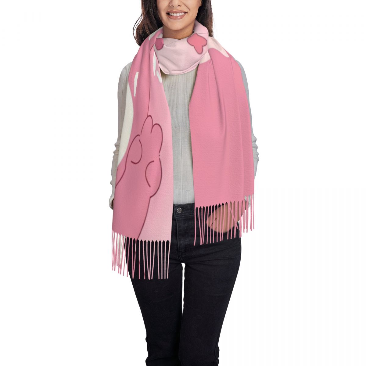 Lotso Pink Bear Women's Scarf  - Pashmina Wrap Large recensie en prijs