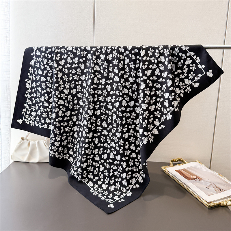 1pcs 90*90cm Floral Printed Co - Bandana Cotton recensie en prijs