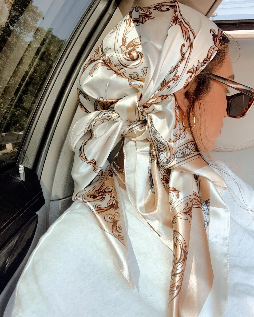 Satin Square Scarf Women Musli - Silk Neck Scarf recensie en prijs