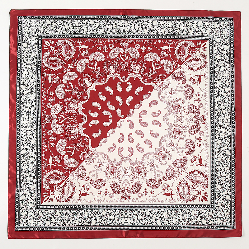 Satin Square Scarf Women Musli - Silk Neck Scarf recensie en prijs