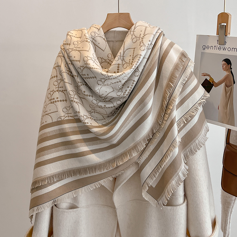 Elegant Striped Design Scarf I - Woven Scarf Blanket recensie en prijs