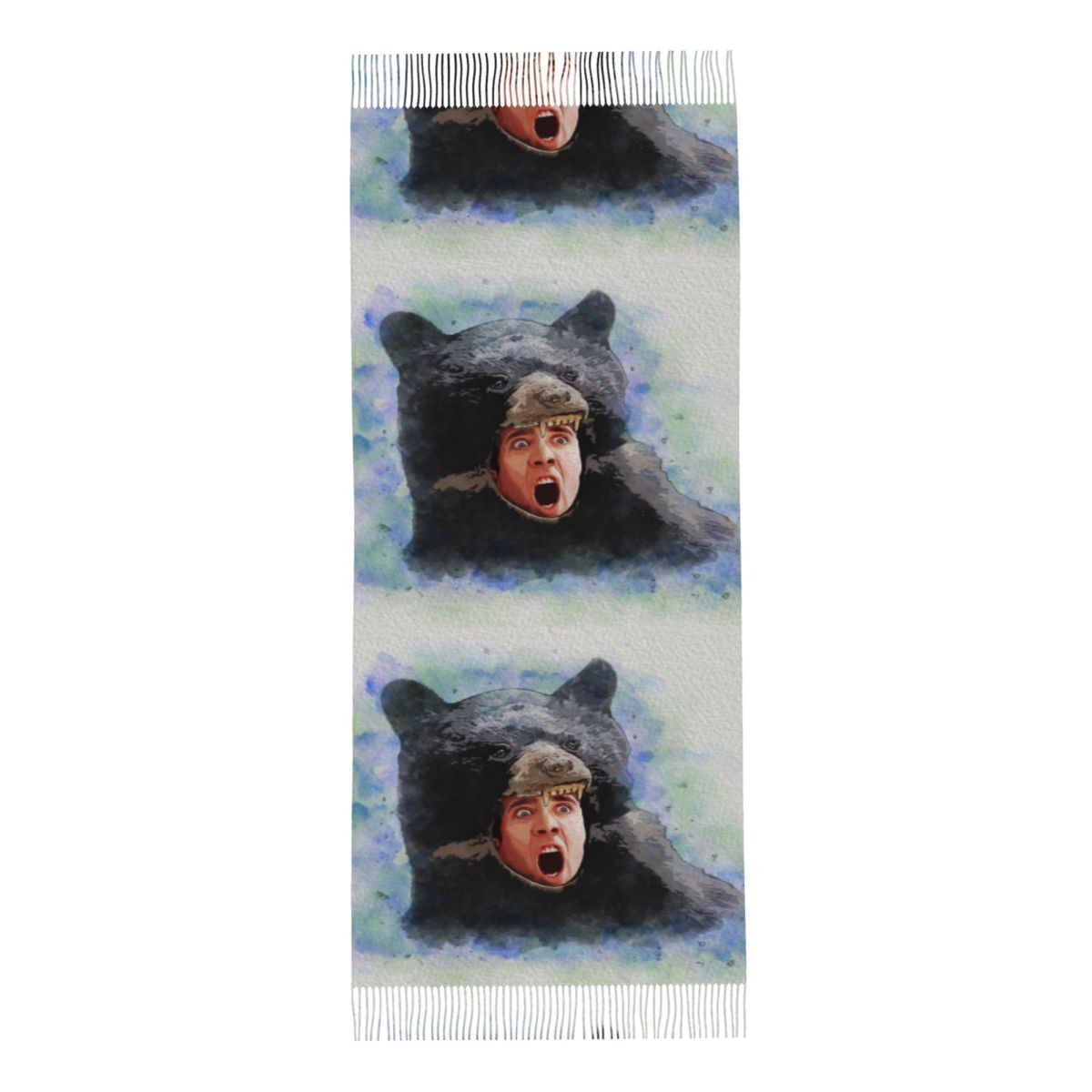 Cage Bear Watercolor Scarf for - Pashmina Wrap Large recensie en prijs