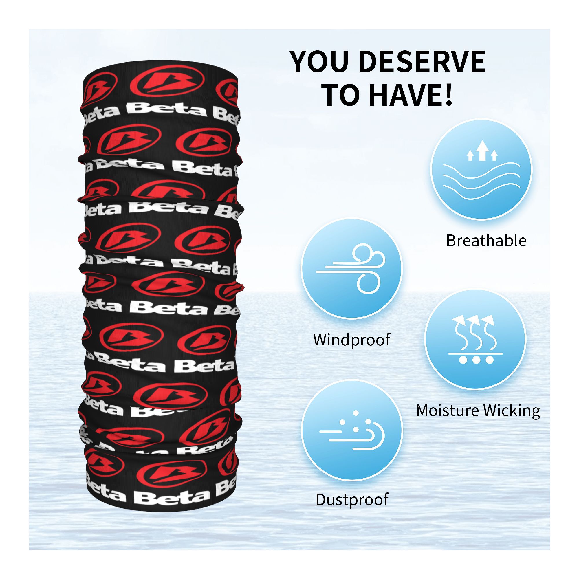 Custom New Motorcycle Racing B - Neck Warmer Tube recensie en prijs