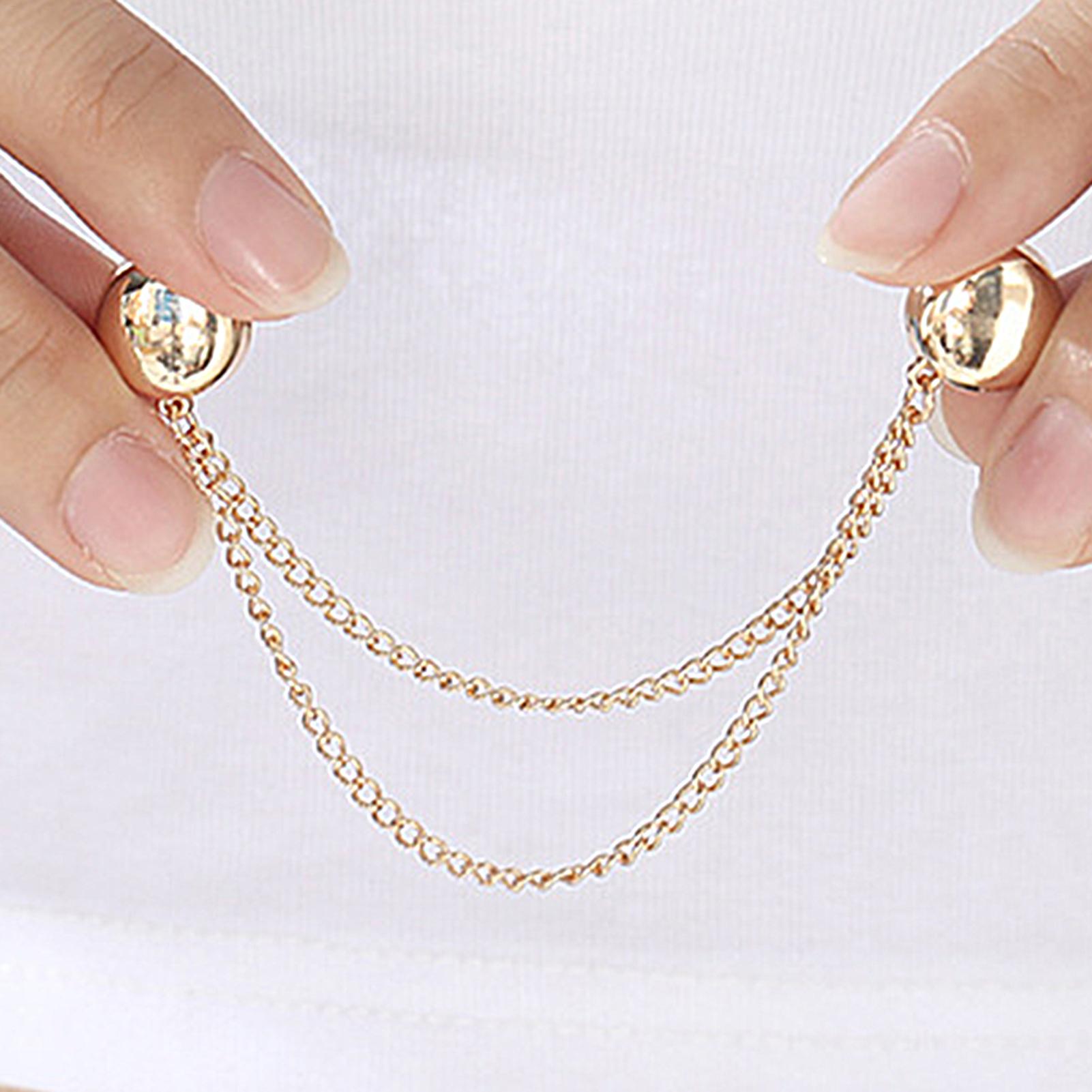 magnetic clothes clips 4Pcs/se - Tie Clip Silver recensie en prijs