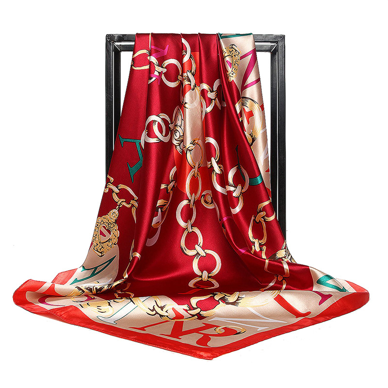 90*90cm Ladies Silk Scarf Band - Face Scarf Mask recensie en prijs