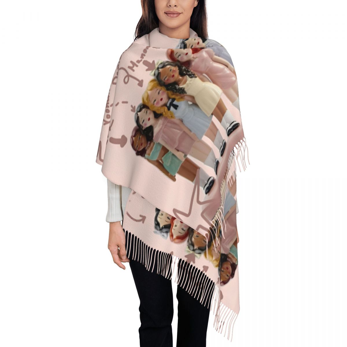 Katseye Kpop Idol Shawl Wrap W - Pashmina Wrap Large recensie en prijs