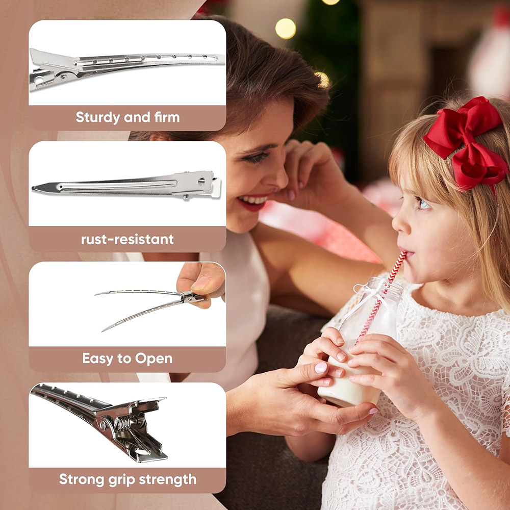 24pcs Silver Hair Clips For St - Tie Clip Silver recensie en prijs