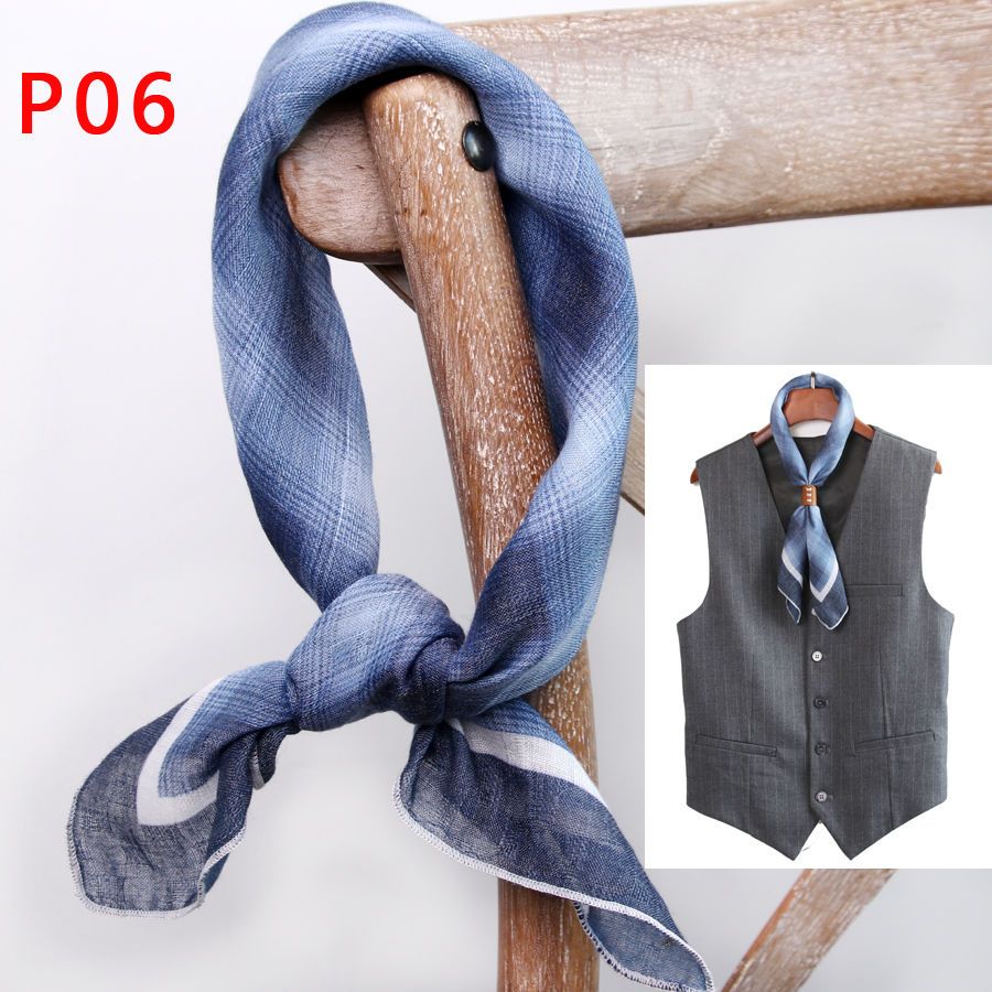 Men's Square Scarf with Button - Bandana Cotton recensie en prijs