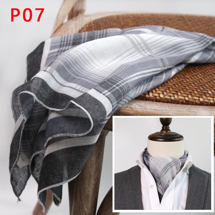 Men's Square Scarf with Button - Bandana Cotton recensie en prijs