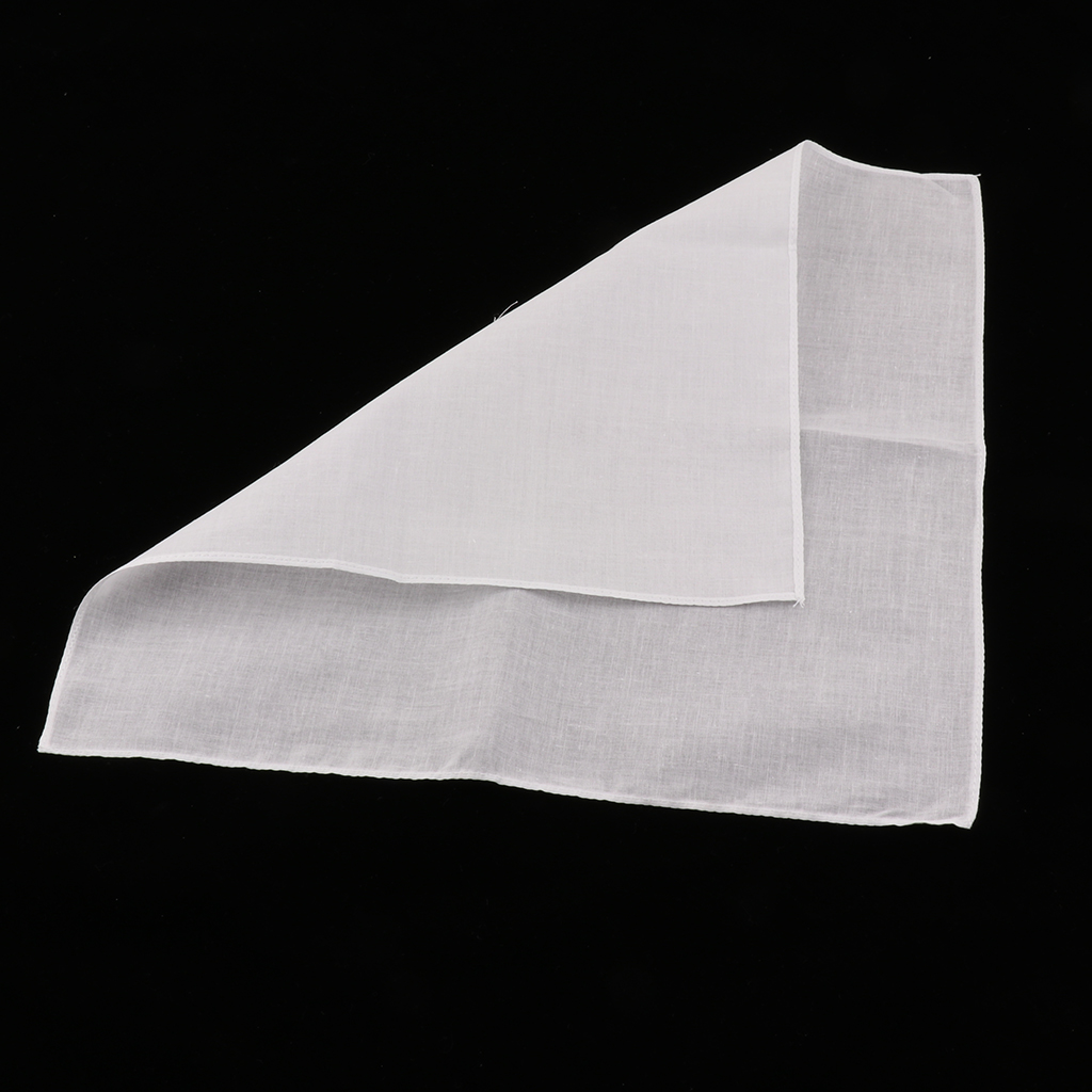 20/40pcs Plain Check Pocket Sq - Handkerchief Cotton Men recensie en prijs