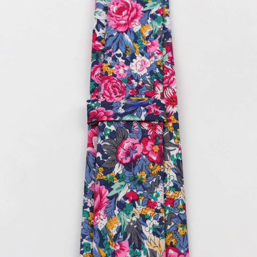 Cotton Flower Tie Men's Colour - Skinny Tie Men recensie en prijs