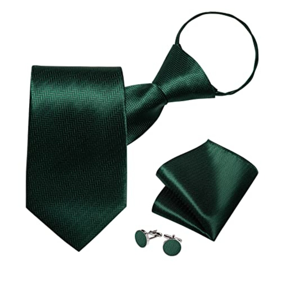 Silk Zipper Ties for Men,Paisl - Pocket Square Set recensie en prijs