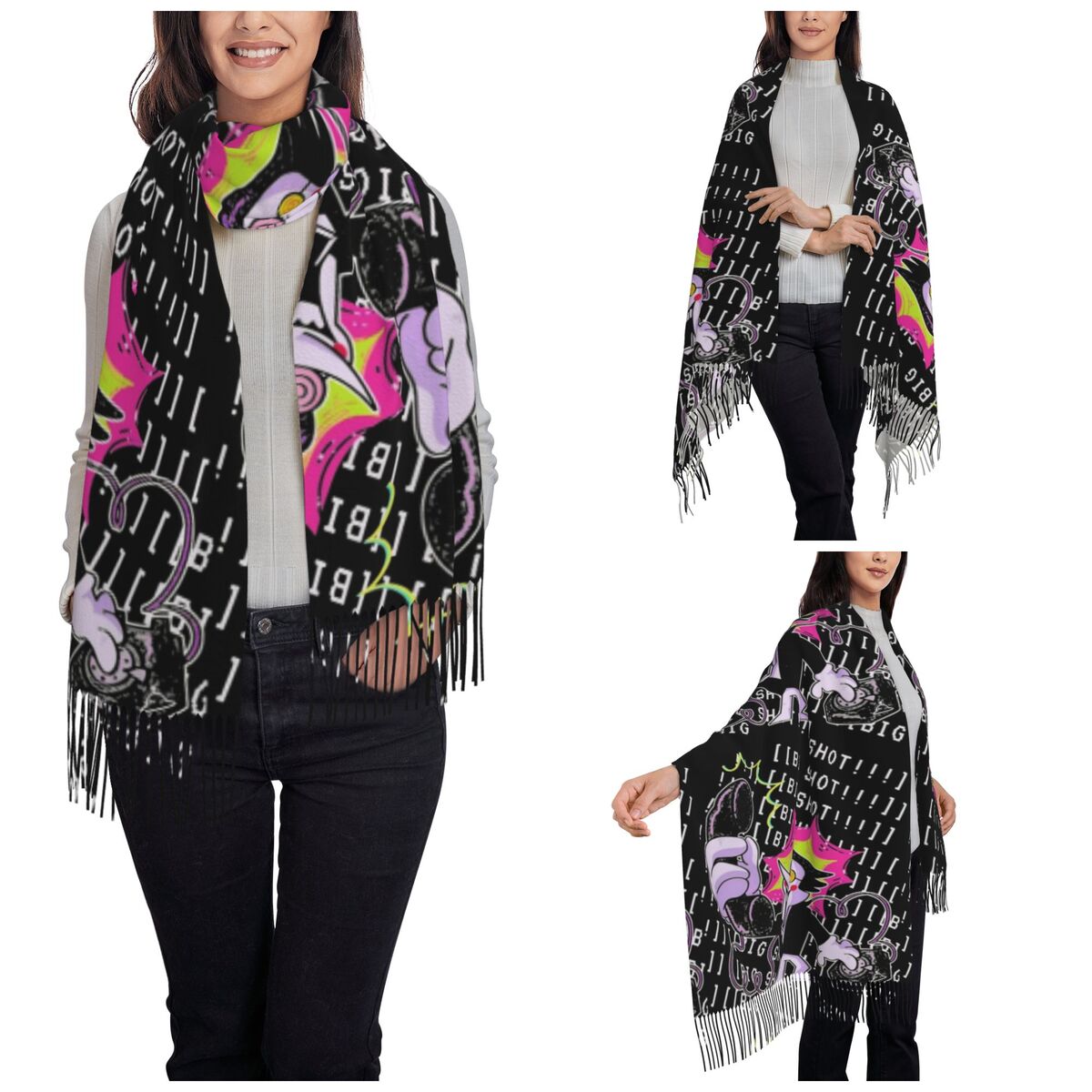Deltarune Shawl Wrap for Women - Pashmina Wrap Large recensie en prijs