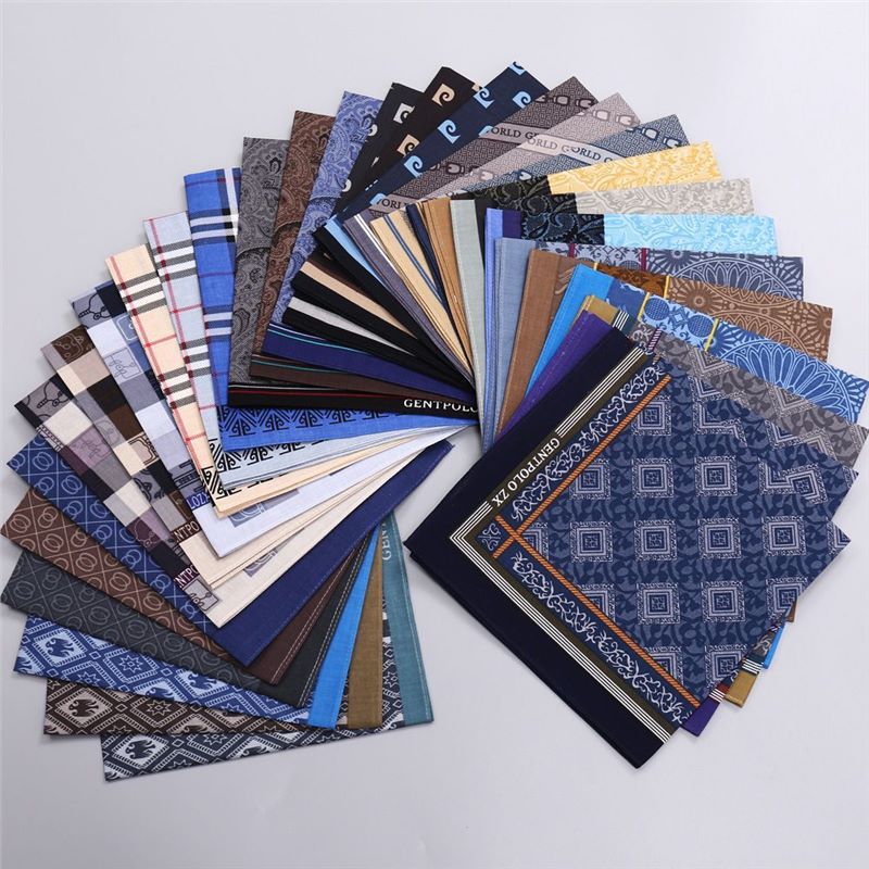 3Pcs Men's Pure Cotton Printed - Handkerchief Cotton Men recensie en prijs