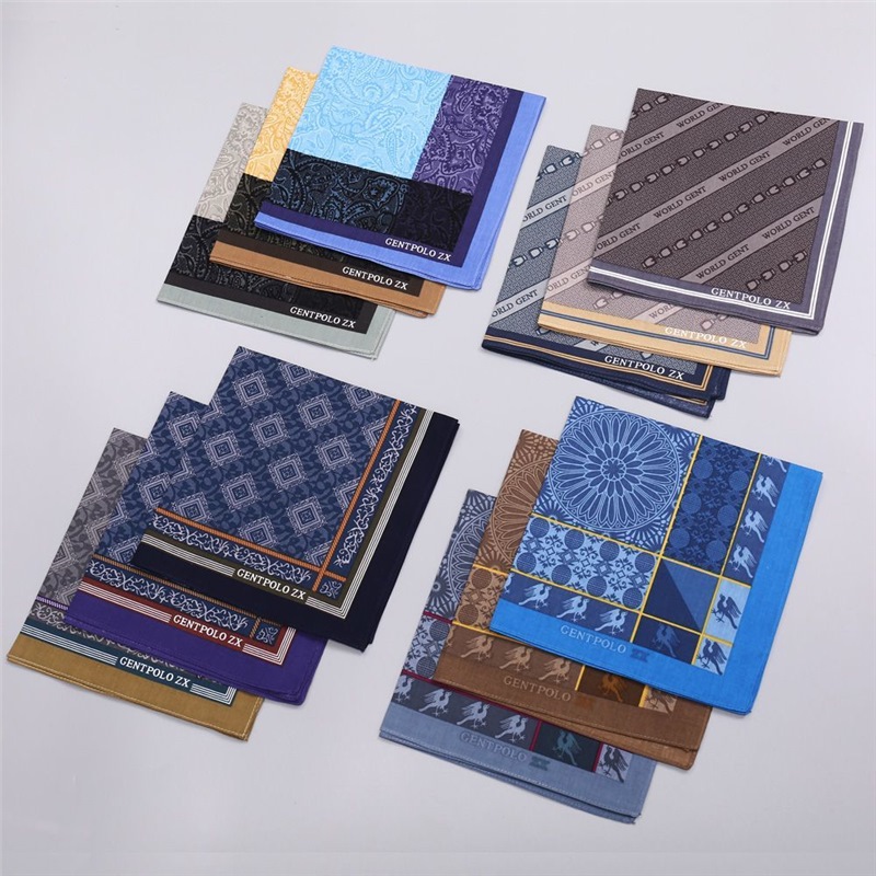 3Pcs Men's Pure Cotton Printed - Handkerchief Cotton Men recensie en prijs