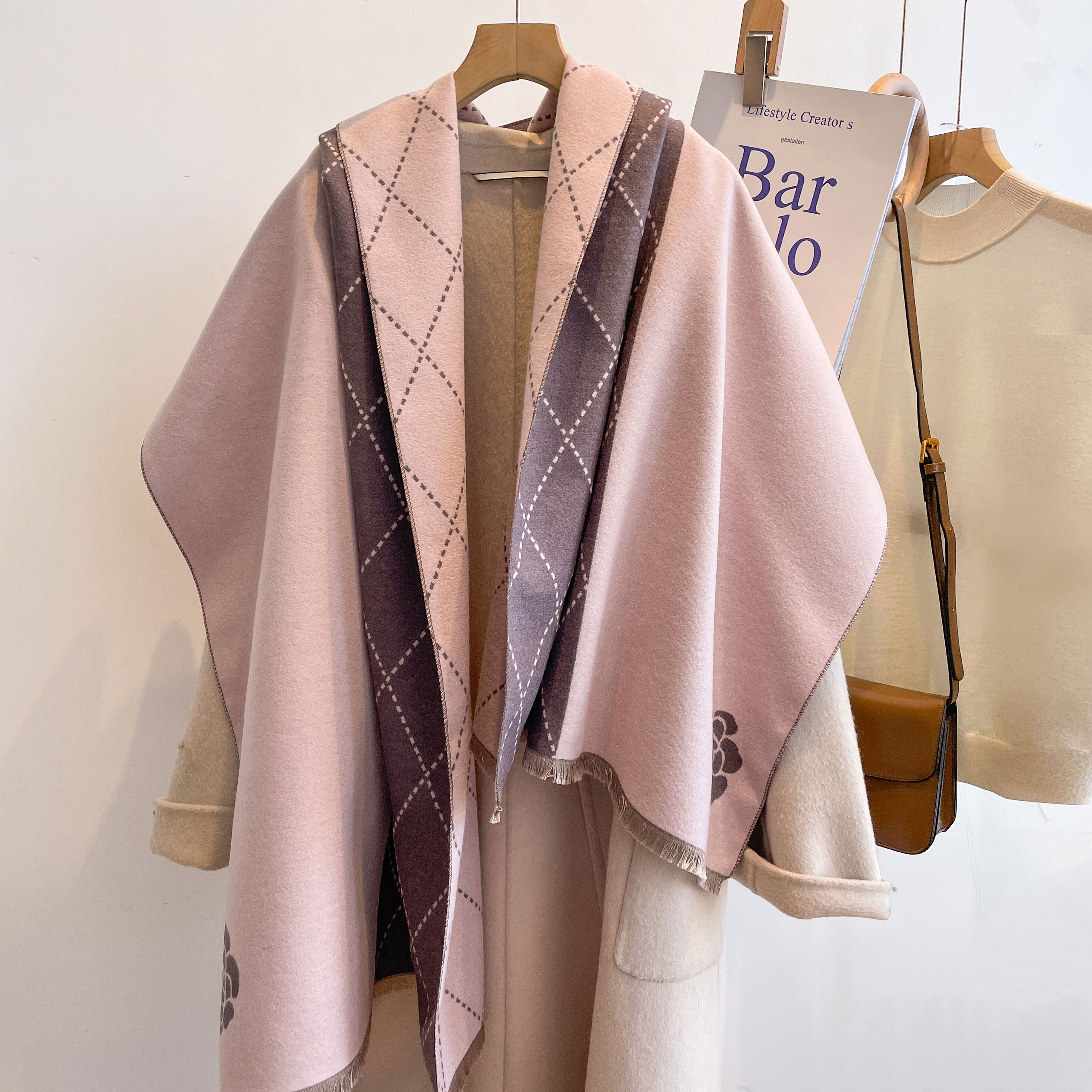 2023 Designer Cashmere Scarf W - Woven Scarf Blanket recensie en prijs