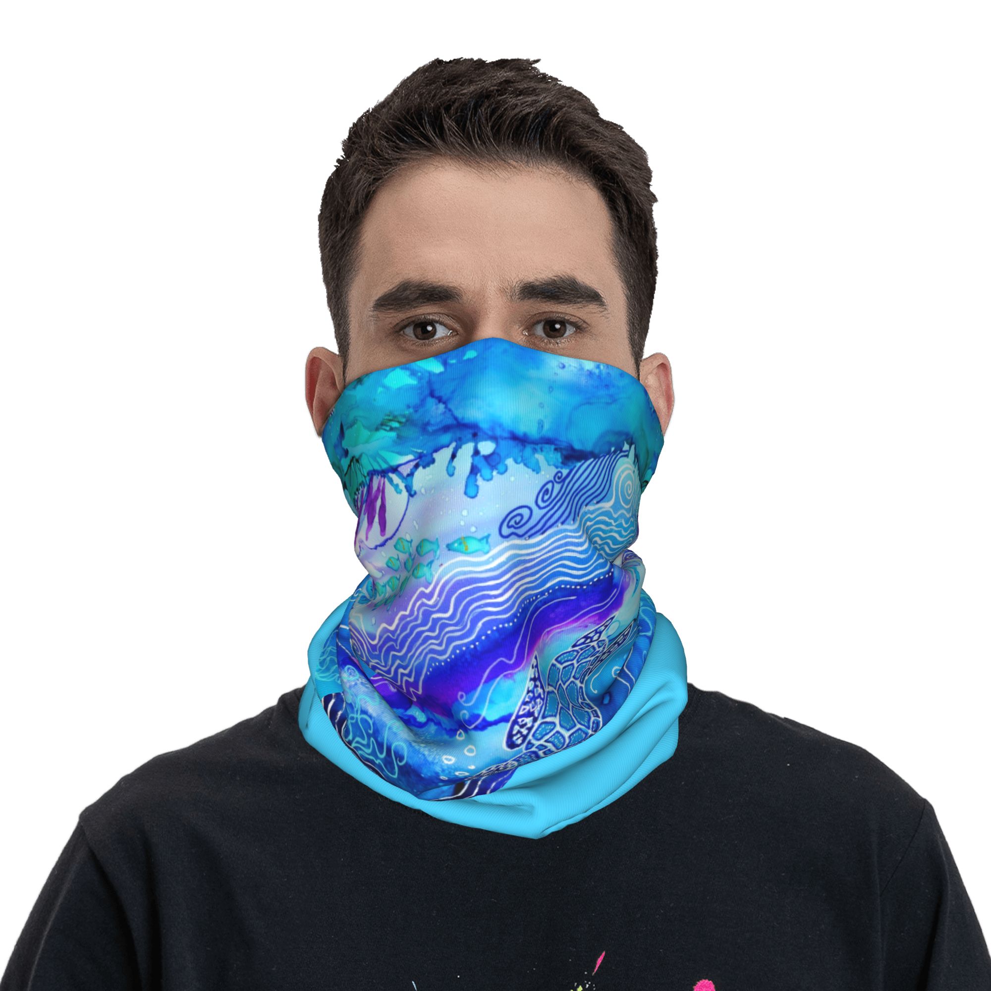 Custom Ocean Turtle Dive Winte - Neck Warmer Tube recensie en prijs