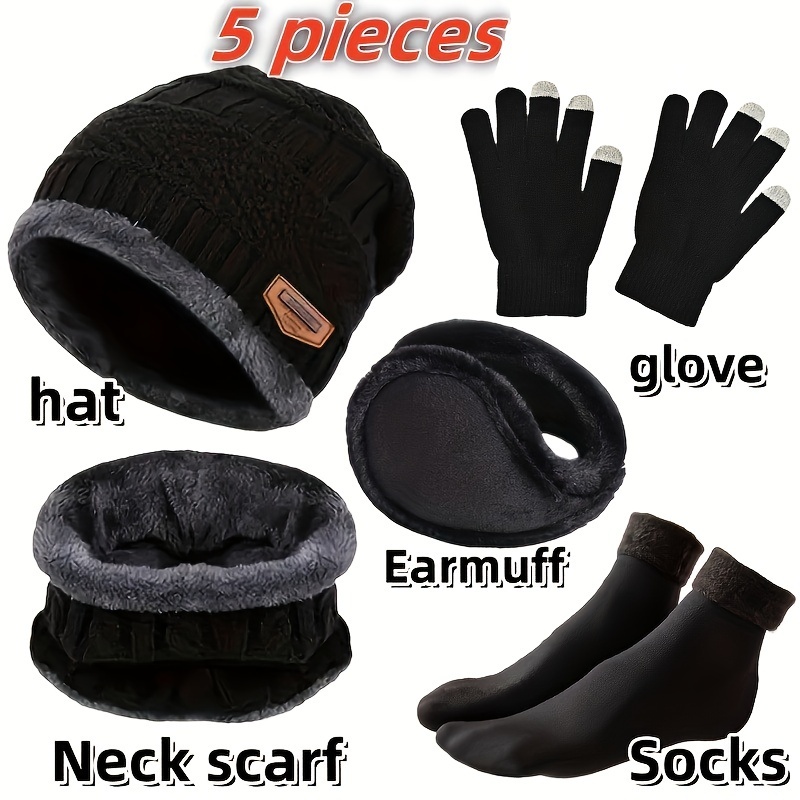 Men's winter hat, outdoor wint - Muffler Men Wool recensie en prijs