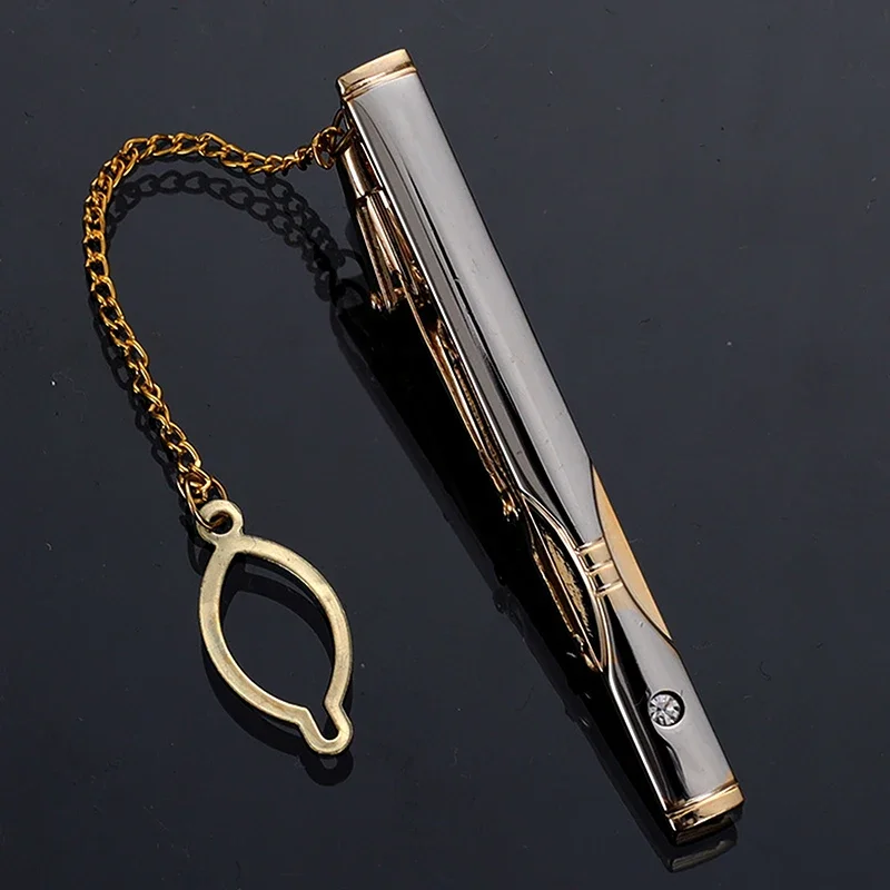Men Metal Simple Necktie Buckl - Tie Clip Silver recensie en prijs