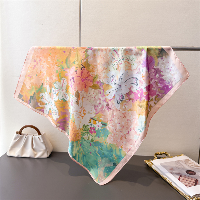 70*70cm Square Silk Scarf for  - Silk Neck Scarf recensie en prijs