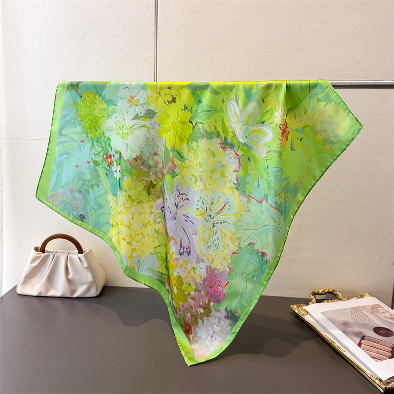 70*70cm Square Silk Scarf for  - Silk Neck Scarf recensie en prijs