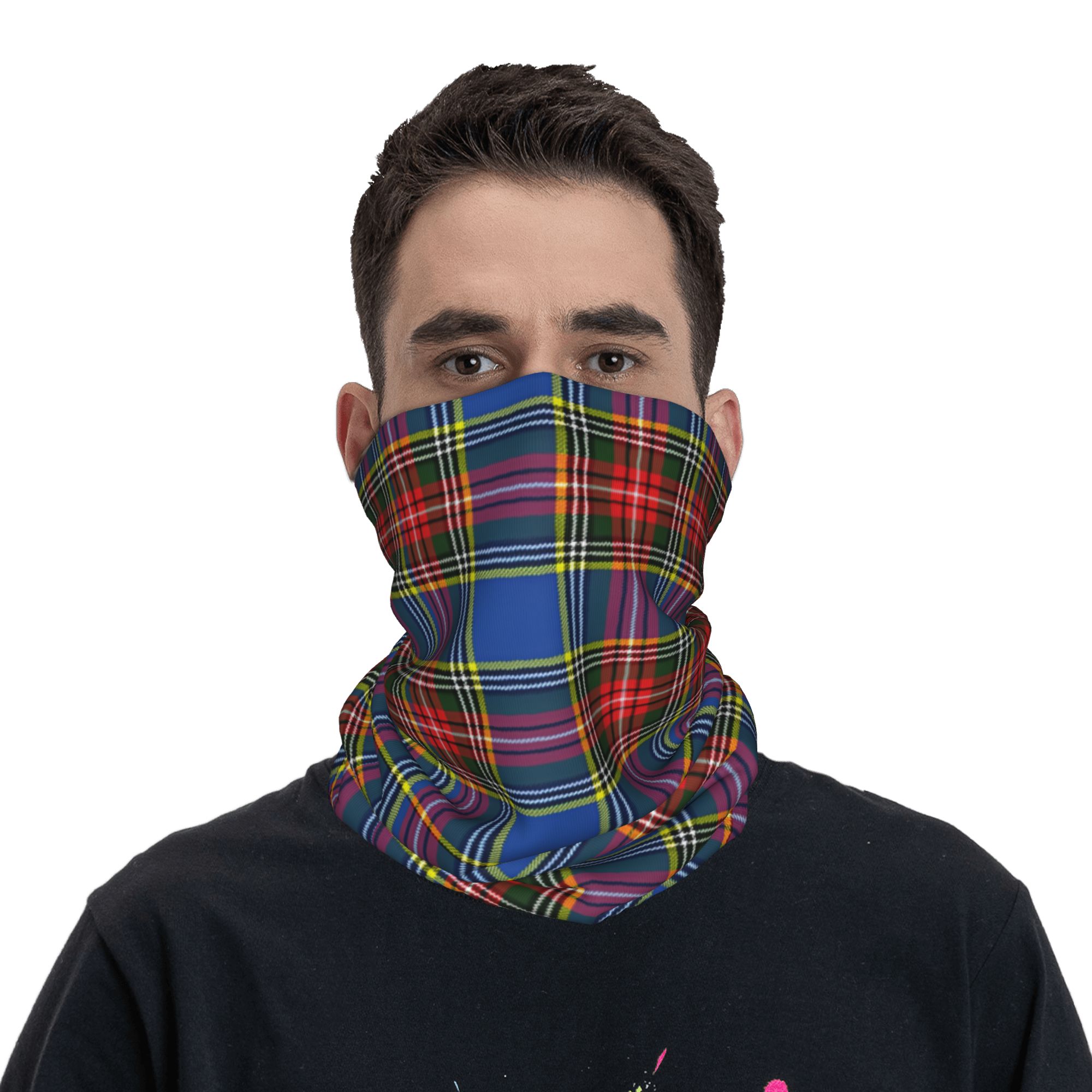 Custom Royal Tartan Plaid Wint - Neck Warmer Tube recensie en prijs