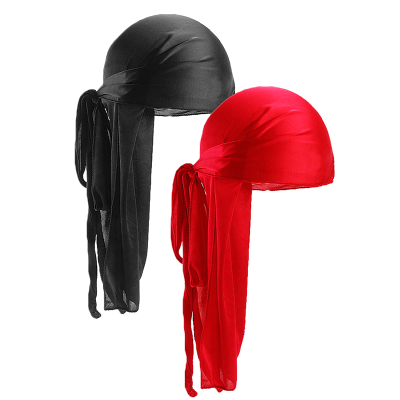 2 pcs Silky Satin Durags for M - Bandana Doo Rag recensie en prijs