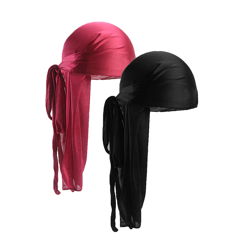 2 pcs Silky Satin Durags for M - Bandana Doo Rag recensie en prijs