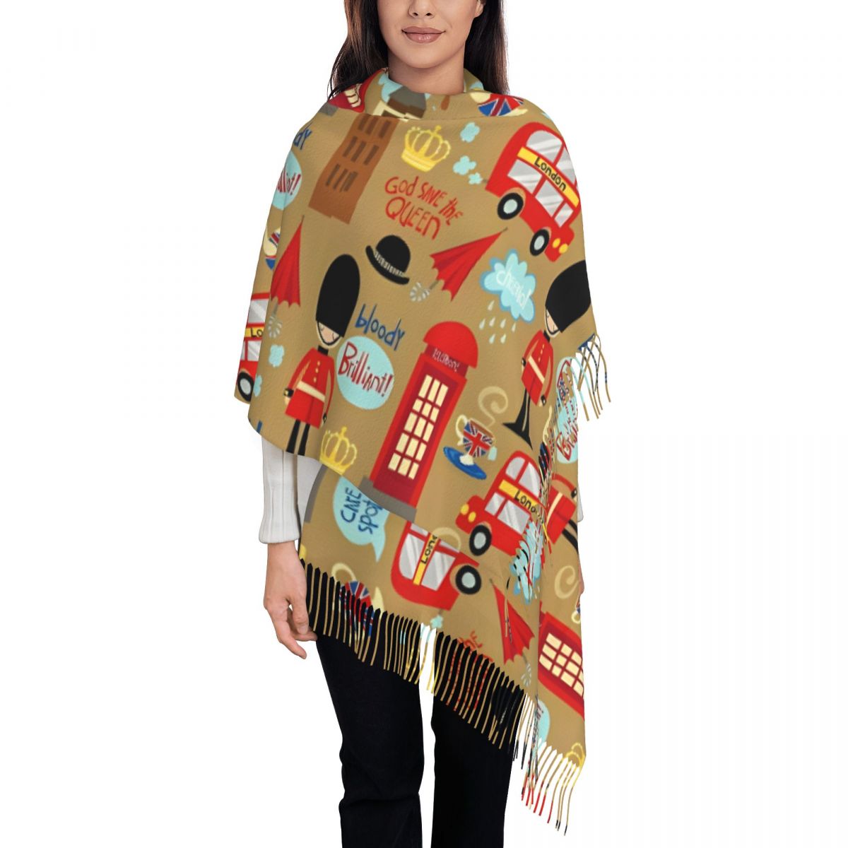 Enchanted London Scarf for Wom - Pashmina Wrap Large recensie en prijs