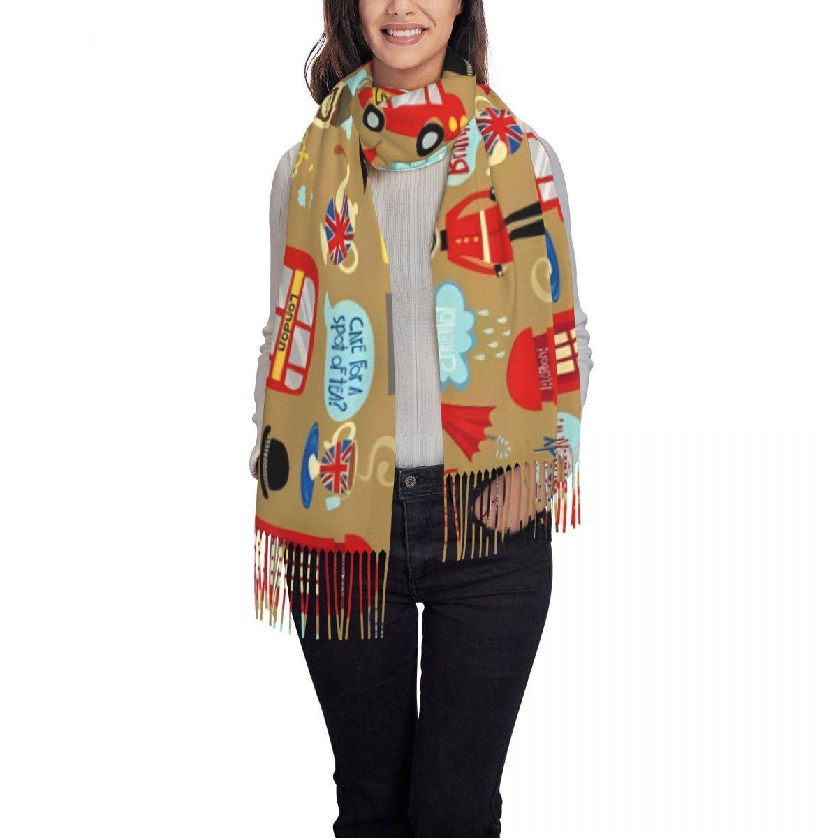 Enchanted London Scarf for Wom - Pashmina Wrap Large recensie en prijs