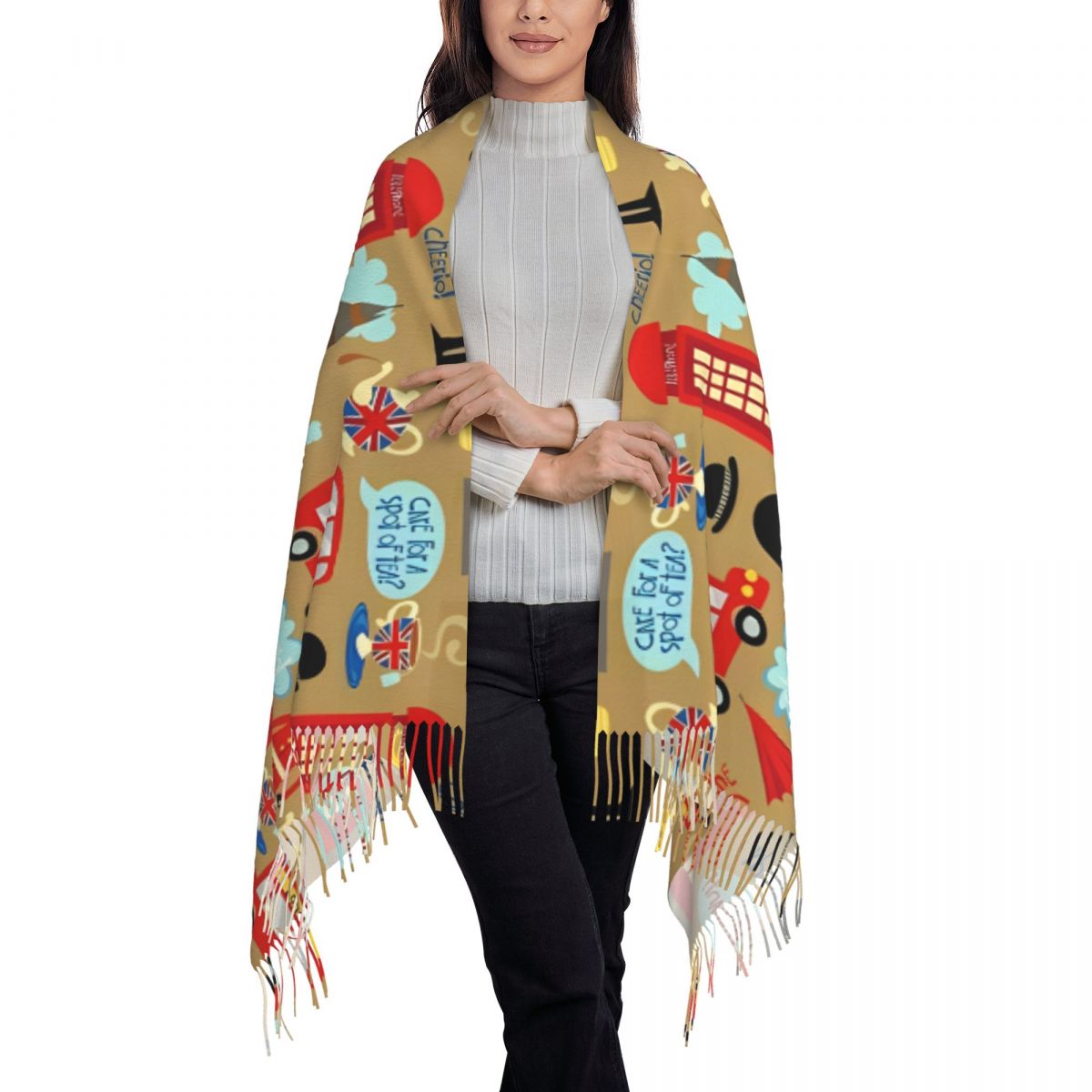 Enchanted London Scarf for Wom - Pashmina Wrap Large recensie en prijs