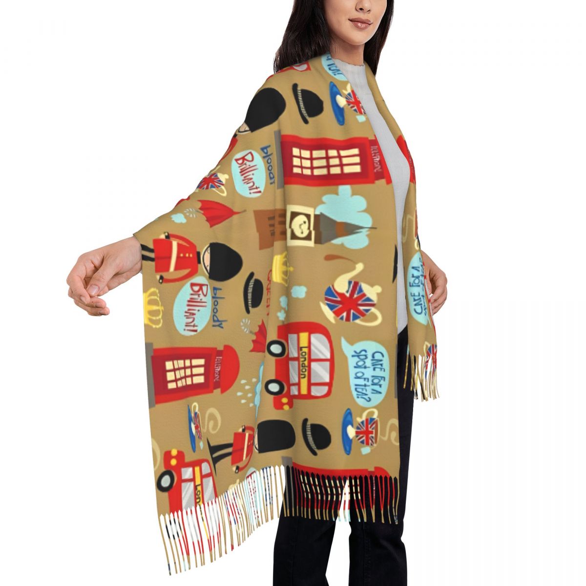 Enchanted London Scarf for Wom - Pashmina Wrap Large recensie en prijs