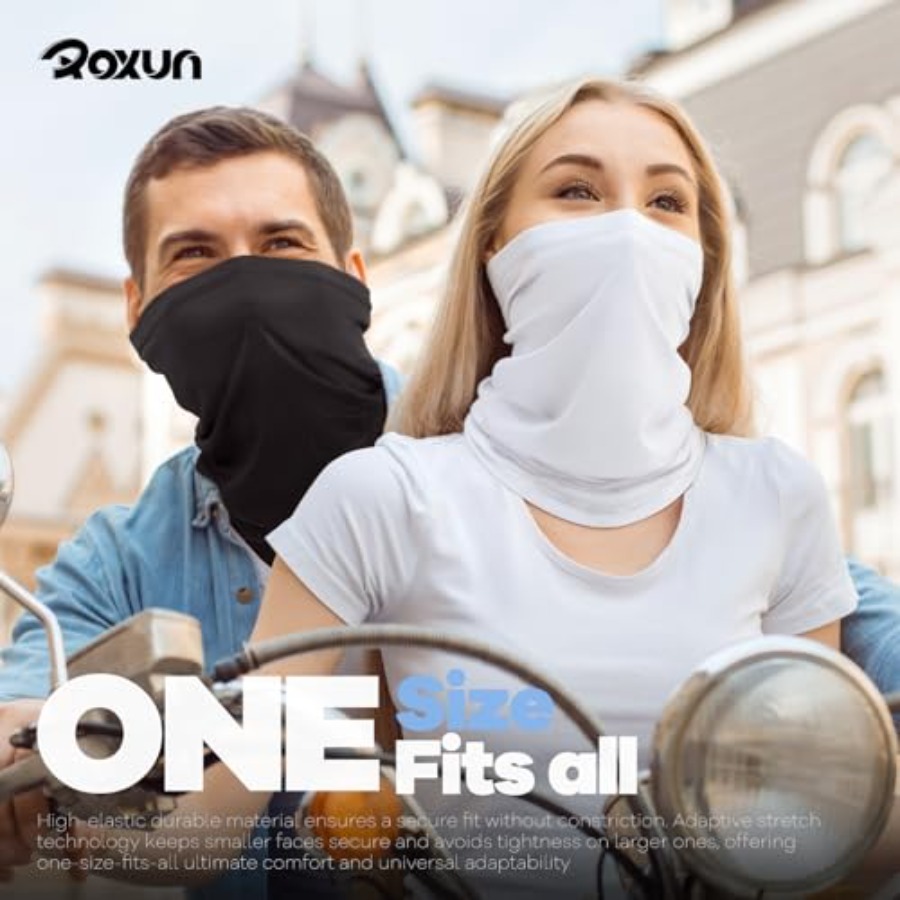 ROXUN 4 Pack Neck Gaiter, Cool - Face Scarf Mask recensie en prijs