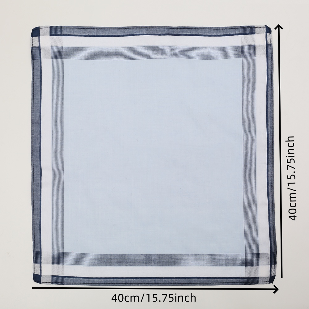 Men's Pure Cotton Yarn-Dyed Ha - Handkerchief Cotton Men recensie en prijs