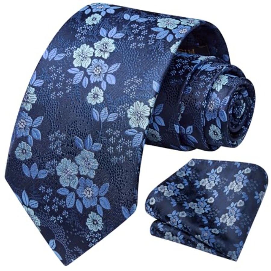 Extra Long Ties for Men Classi - Pocket Square Set recensie en prijs