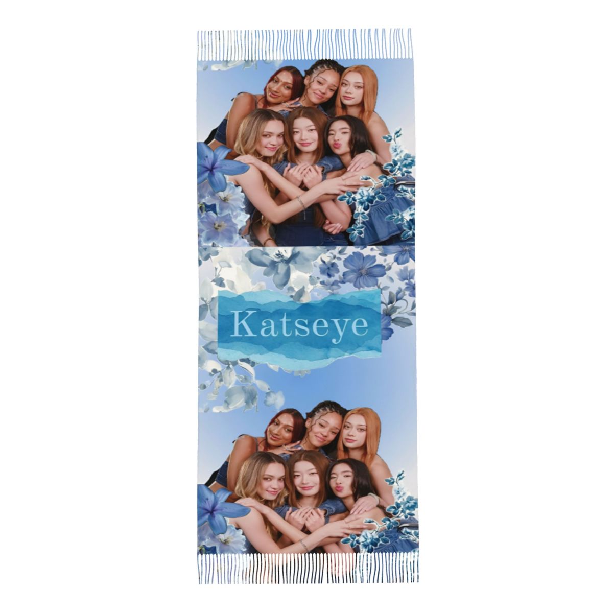 Katseye Kpop Scarf for Women W - Pashmina Wrap Large recensie en prijs