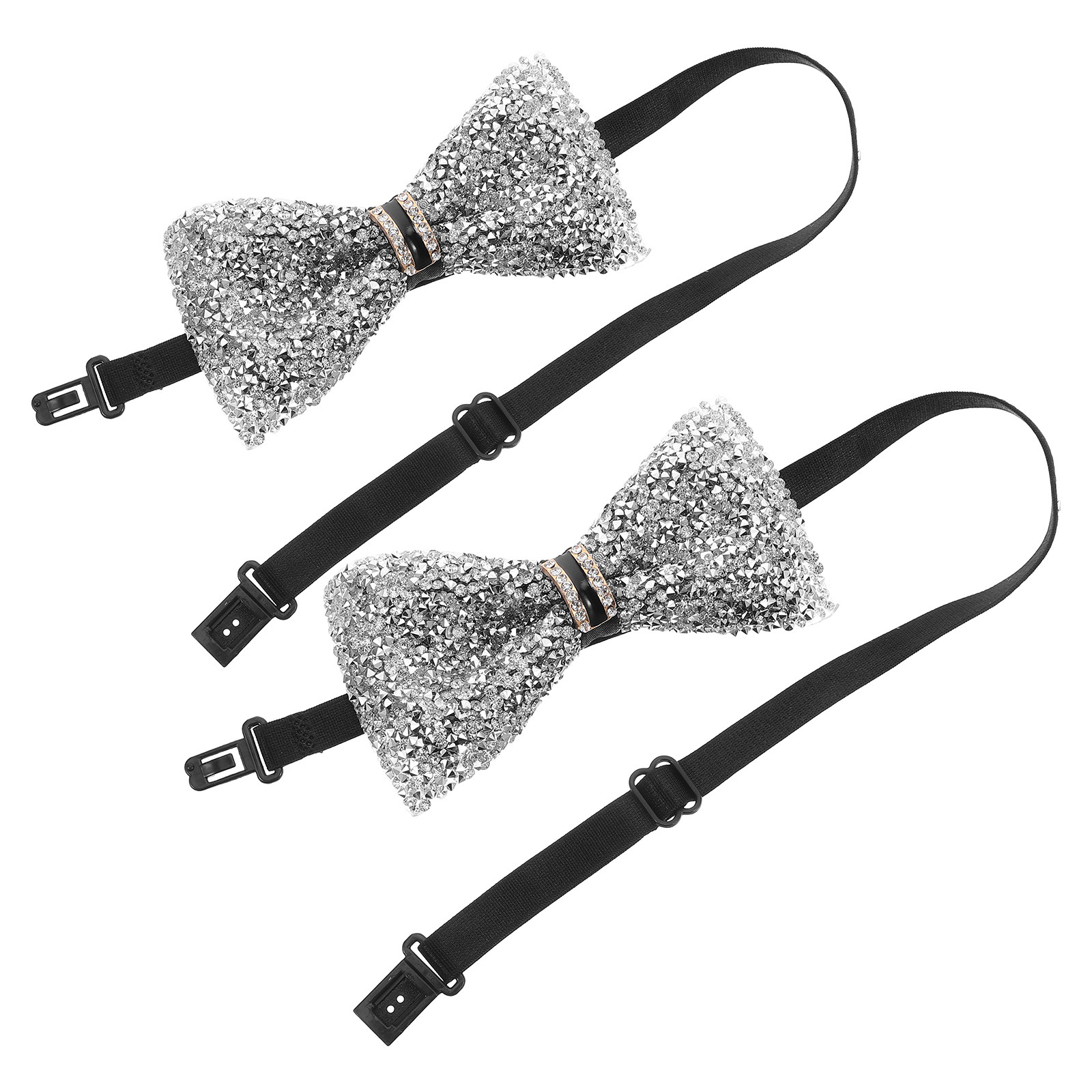 2Pcs Children Bow Tie Crystal  - Bow Tie Pre Tied recensie en prijs