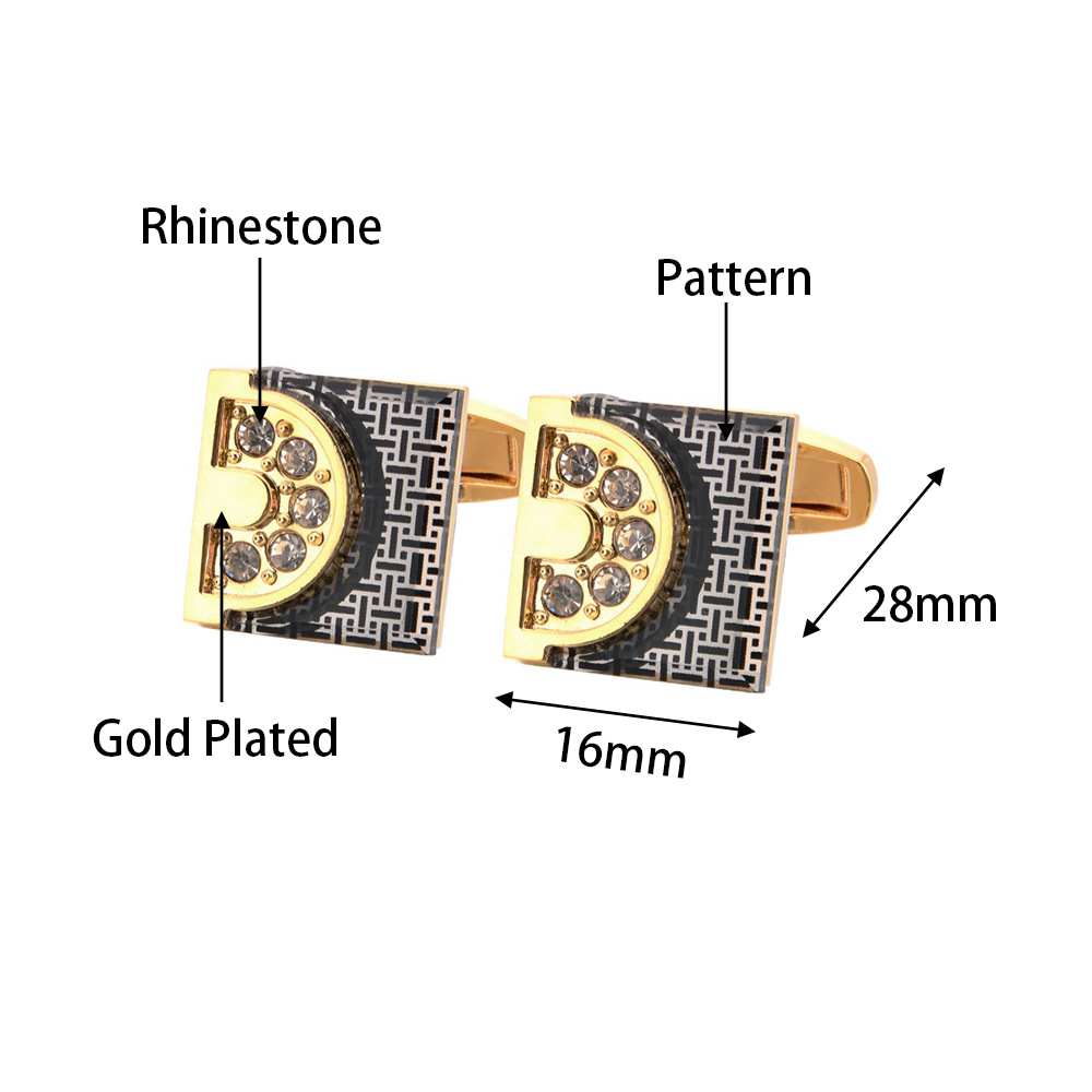 Gold Tone Cufflinks Tie Bar Se - Tie Bar Set Gift recensie en prijs
