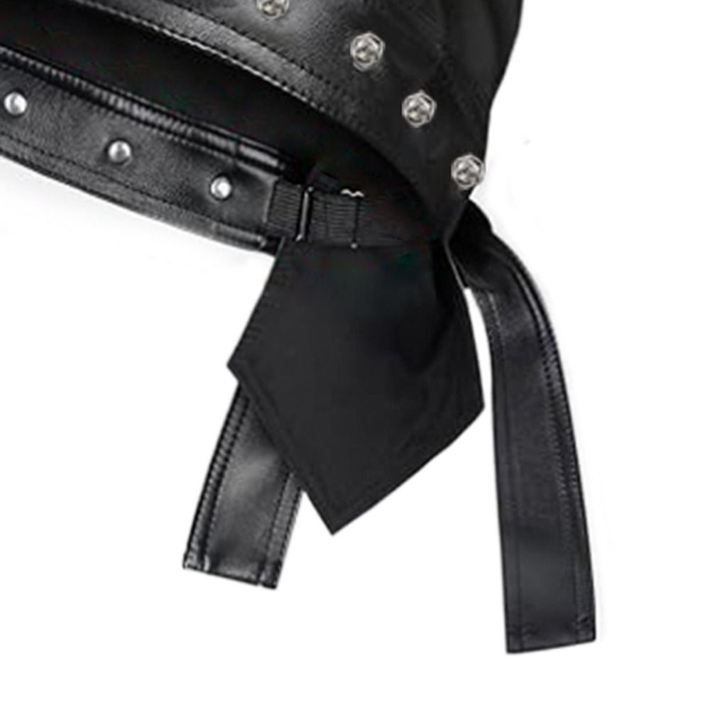 New PU Leather Black Biker Cap - Bandana Doo Rag recensie en prijs