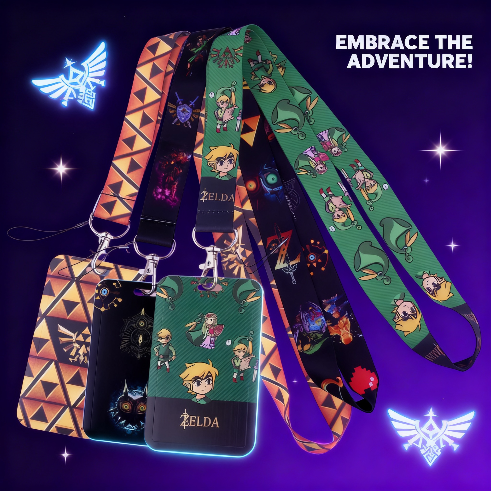 Cartoon Game Lanyards for Key  - Lanyard Badge Holder recensie en prijs