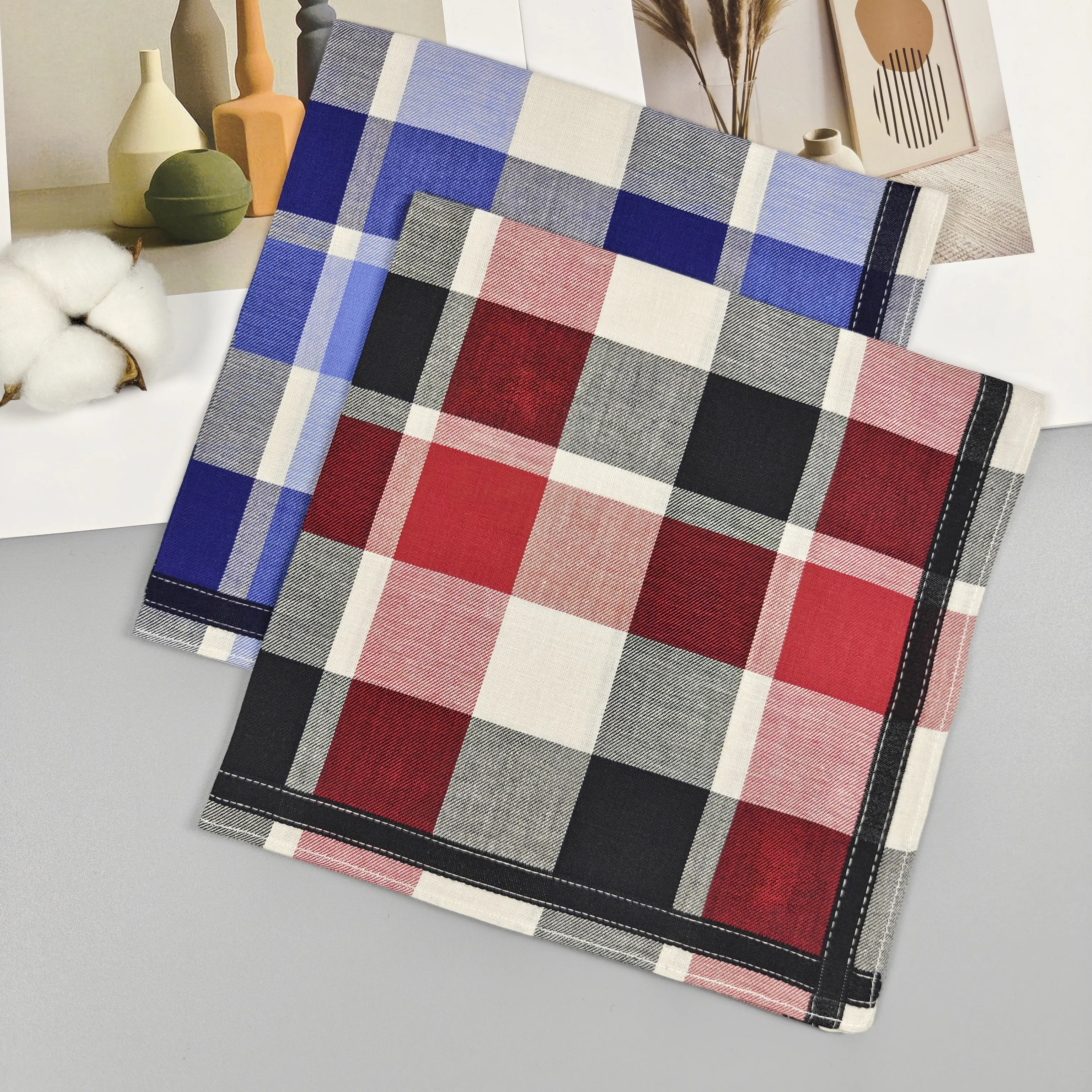 44.5cm/17.5in fashion new cott - Handkerchief Cotton Men recensie en prijs