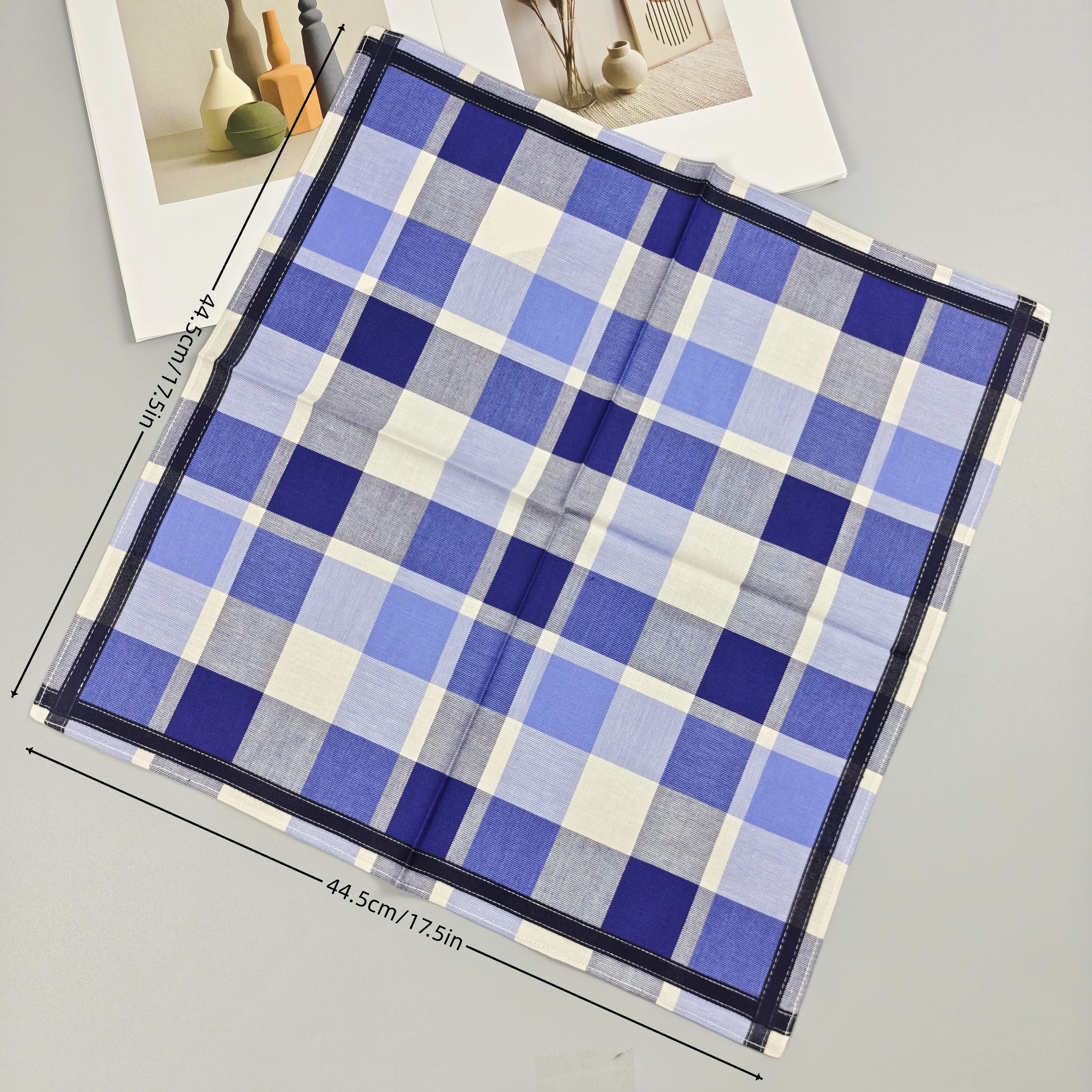 44.5cm/17.5in fashion new cott - Handkerchief Cotton Men recensie en prijs